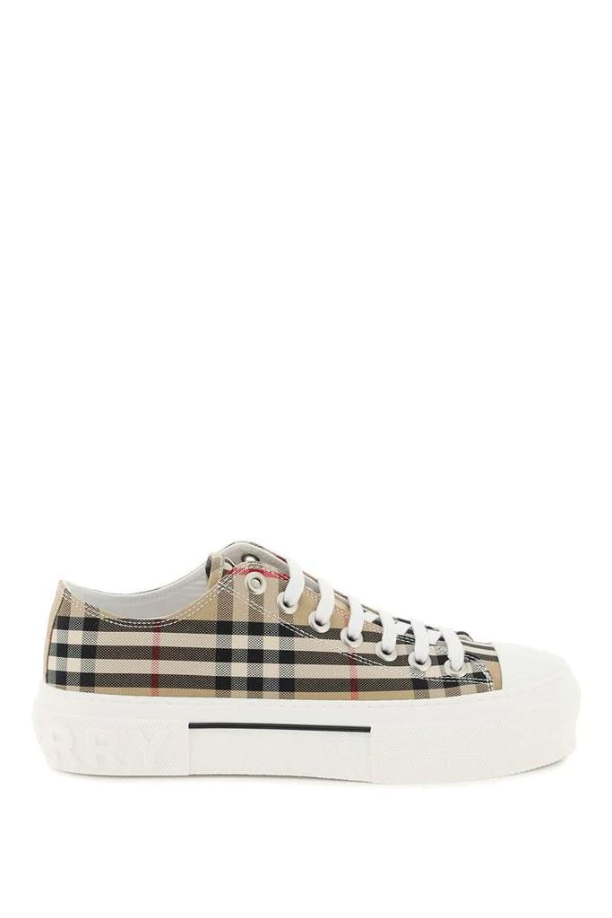 商品Burberry|Burberry vintage check low sneakers,价格¥4110,第1张图片