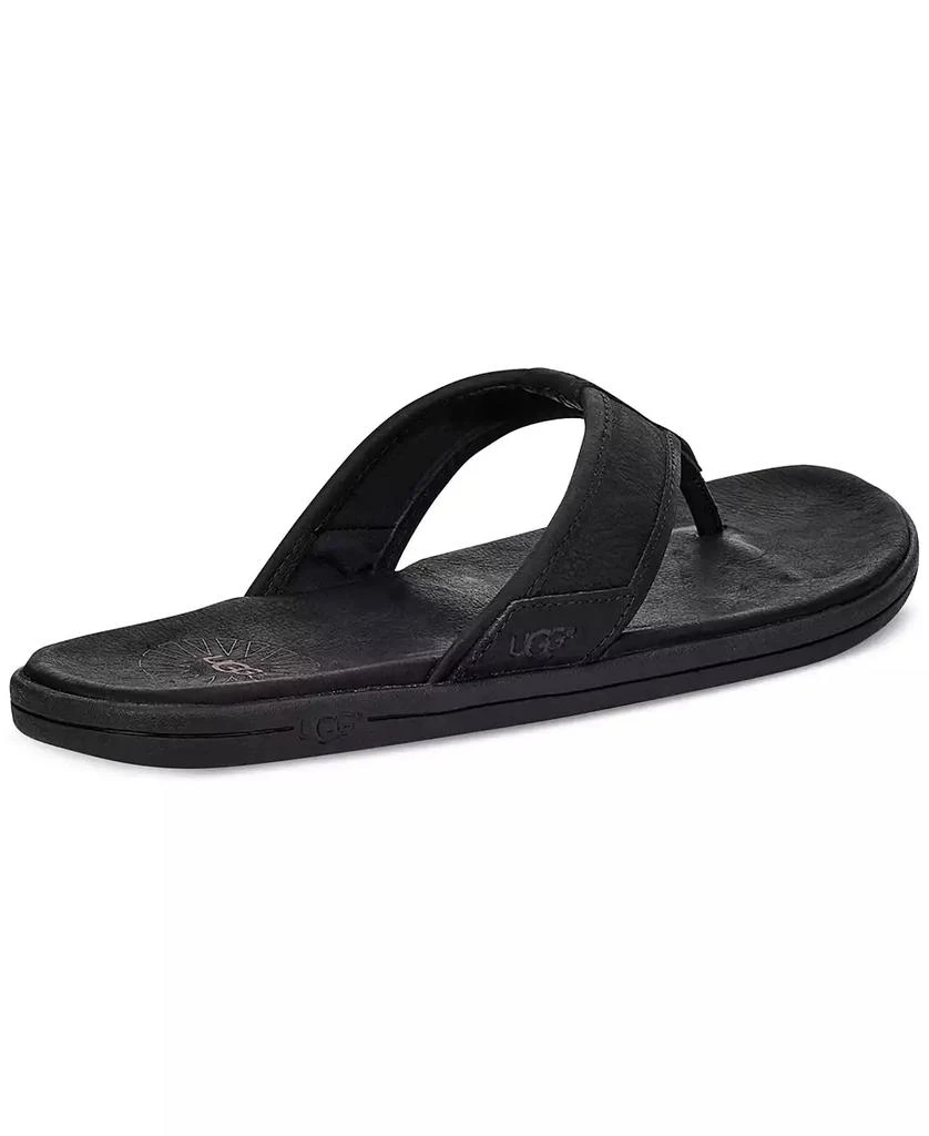 商品UGG|Men's Seaside Leather Lightweight Flip-Flop Sandal,价格¥364,第2张图片详细描述