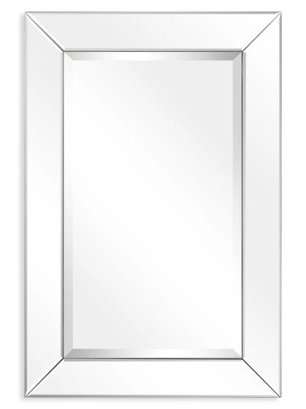商品Empire Art Direct|Moderno Beveled Rectangular Wall Mirror,价格¥1430,第1张图片