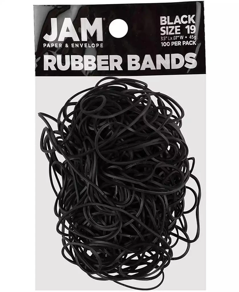 商品JAM Paper|Durable Rubber Bands - Size 19 - Multi-Purpose Rubber bands - 100 Per Pack,价格¥89,第1张图片