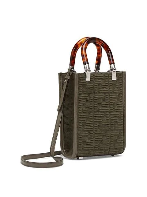 商品Fendi|Mini Mesh Sunshine Shopper,价格¥14485,第3张图片详细描述