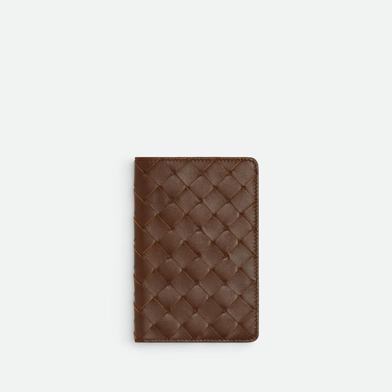 商品Bottega Veneta|【预售】 BV葆蝶家 24秋冬 男士 收纳包 小号Intrecciato编织笔记本封皮 756134VCRA12234,价格¥4620,第1张图片