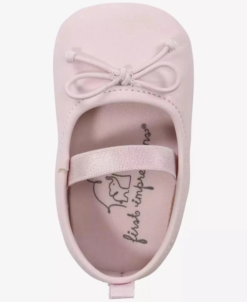 商品First Impressions|Baby Girls Ballet Flat Shoes, Macy's Exclusive,价格¥177,第4张图片详细描述
