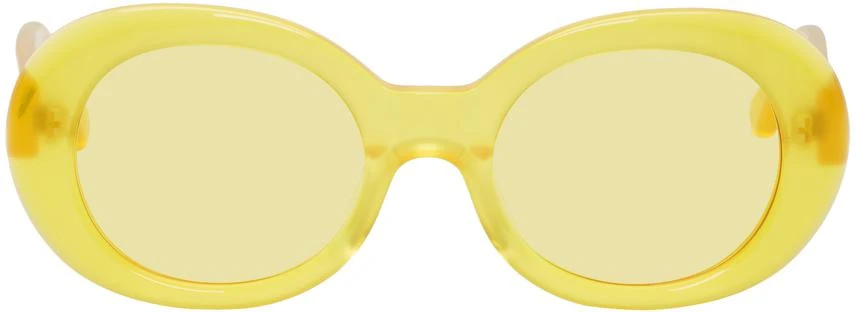 商品Ambush|Yellow Kurt Sunglasses,价格¥1596,第1张图片