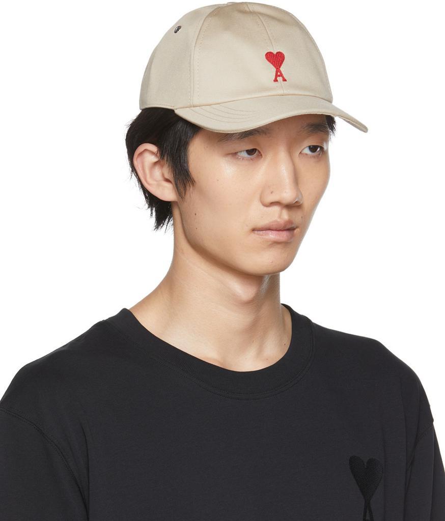 商品AMI|Beige Ami De Coeur Cap,价格¥723,第4张图片详细描述