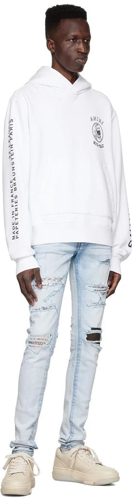商品AMIRI|Blue Hibiscus Artpatch Jeans,价格¥5685,第4张图片详细描述