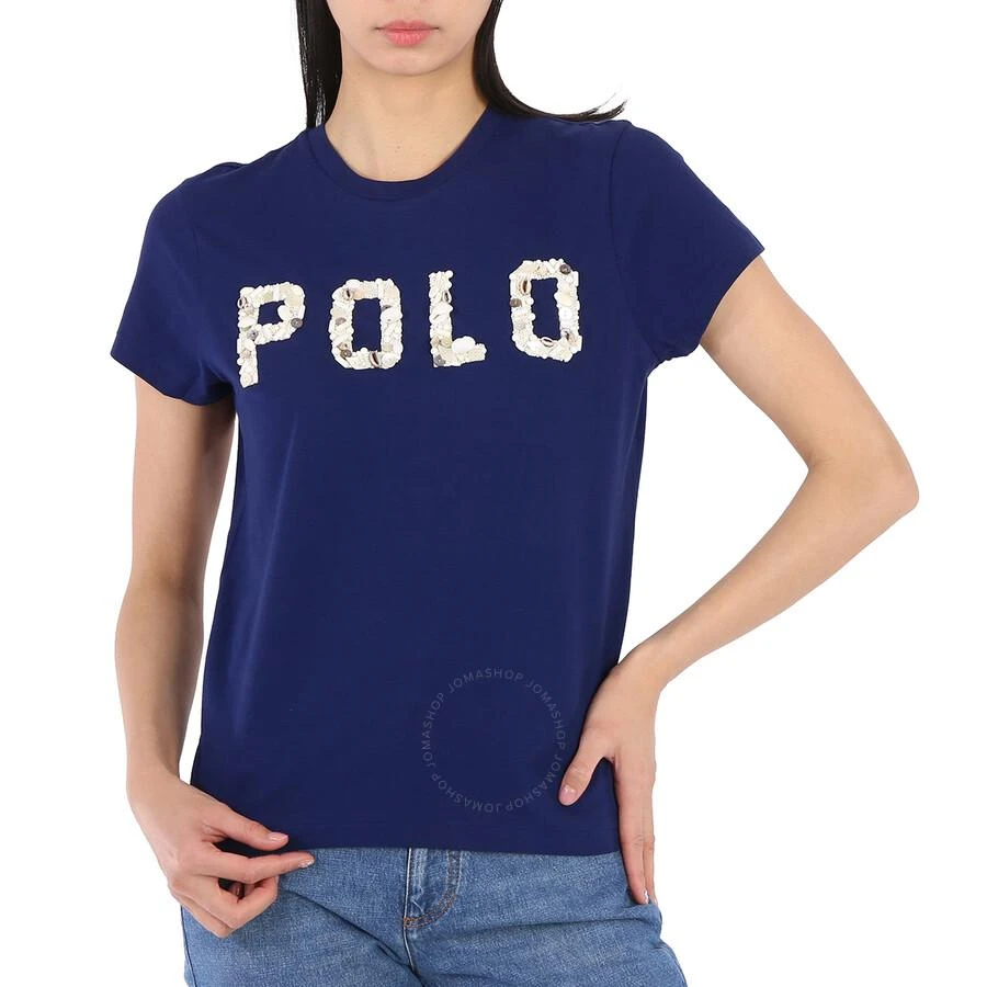 商品Ralph Lauren|Short-sleeve Shell Polo Logo Cotton T-shirt,价格¥522,第1张图片