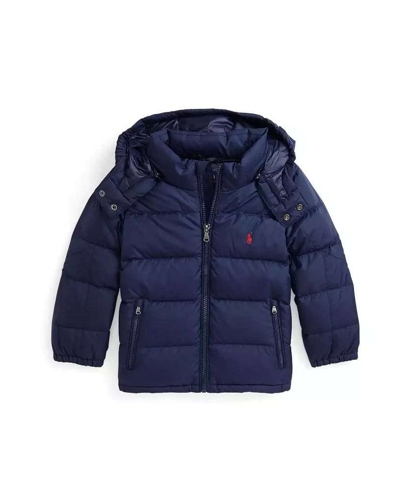 商品Ralph Lauren|Toddler and Little Boys Ripstop Down Hooded Jacket,价格¥585,第5张图片详细描述