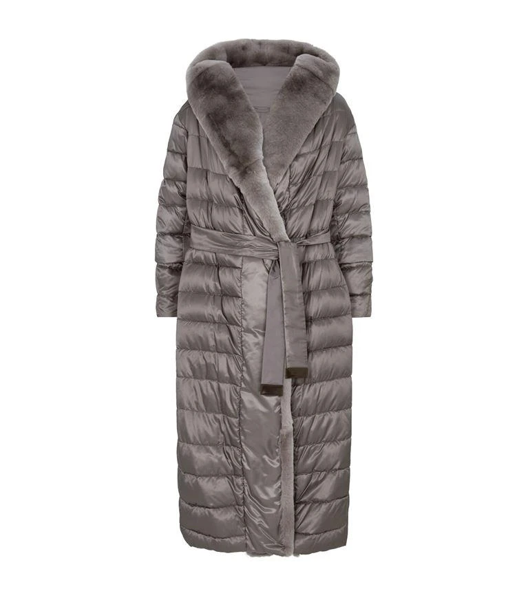 商品Max Mara|The Cube Rabbit-Trim Quilted Coat,价格¥10275,第1张图片