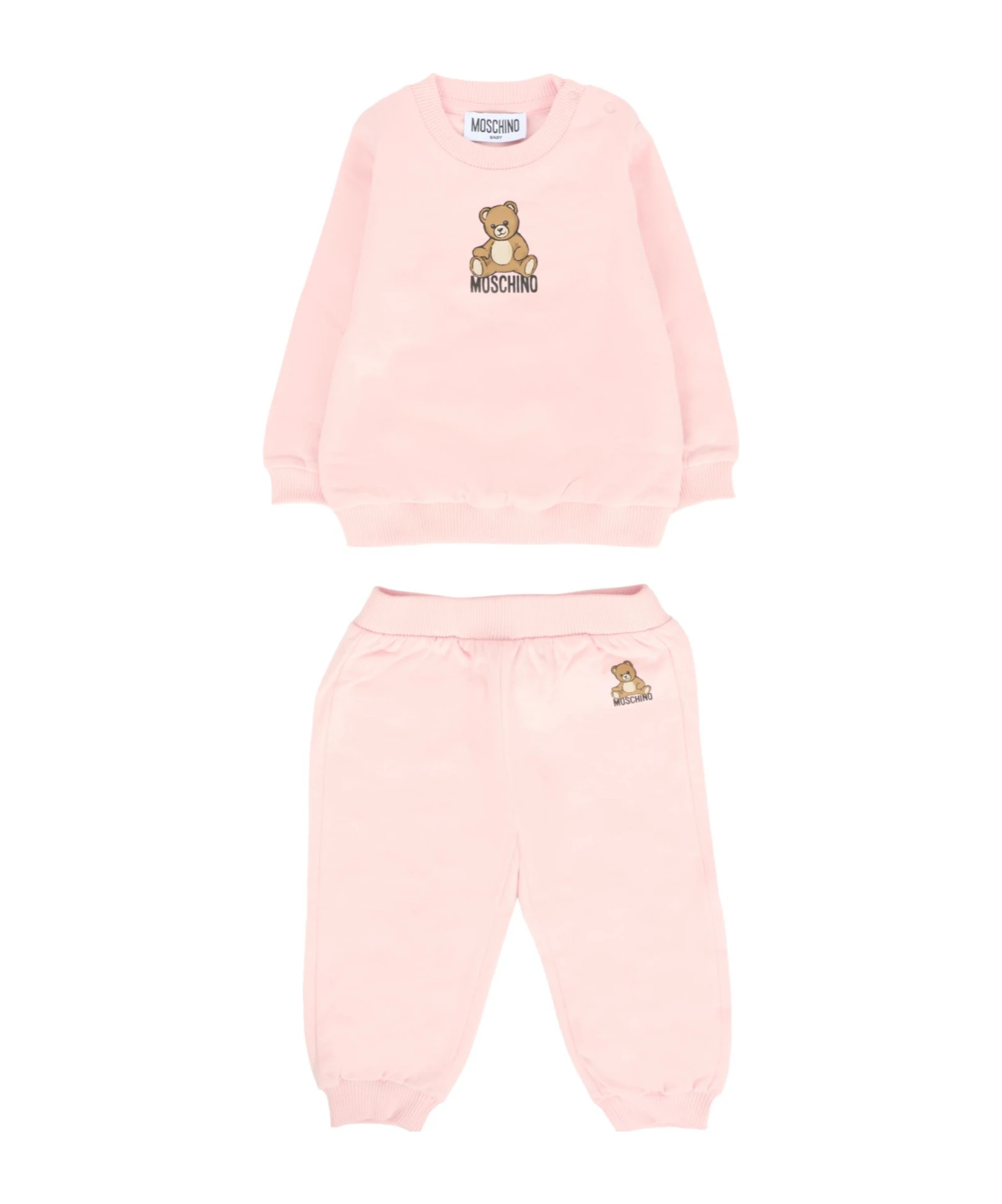 商品【商品预售7天发货】 Moschino|Moschino 男童套装 MMK05ELCA4050209 粉红色,价格¥1248,第1张图片