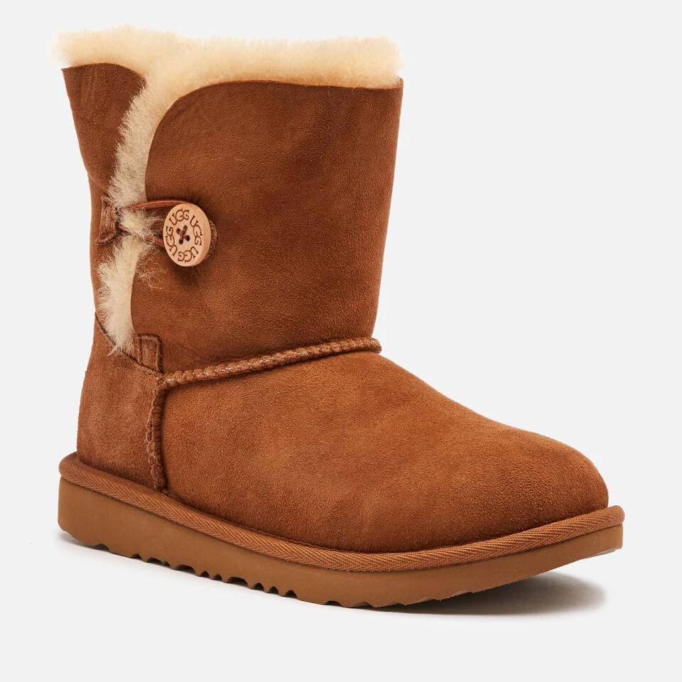 商品UGG|UGG KIDS' BAILEY BUTTON II BOOTS - CHESTNUT,价格¥510,第2张图片详细描述