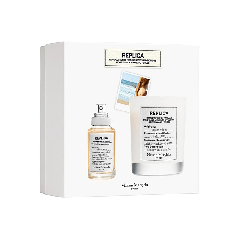 商品MAISON MARGIELA|梅森马吉拉沙滩漫步套盒 香水30ml+蜡烛165g,价格¥712,第1张图片