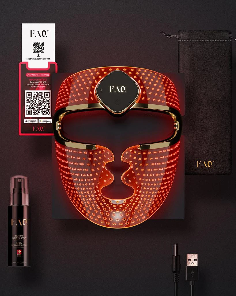 商品Foreo|FAQ 202 Wireless Silicone LED Face Mask,价格¥6206,第3张图片详细描述