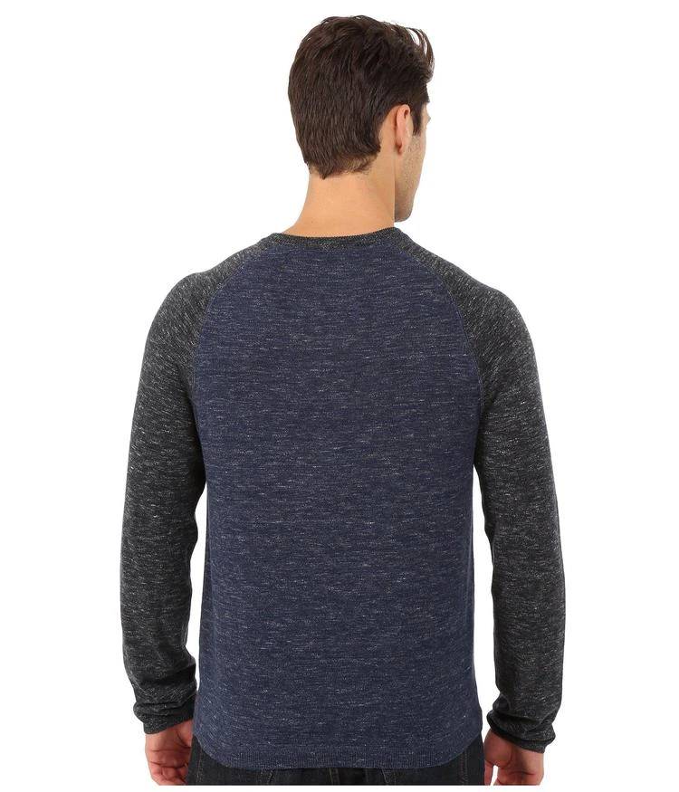 商品Agave Denim|Agave Denim Long Sleeve Henley Fine Gauge Color Block 毛衣,价格¥249,第3张图片详细描述