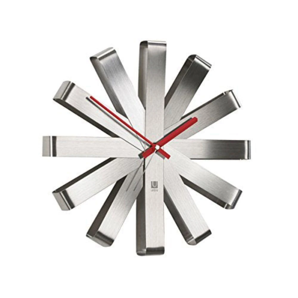 商品Umbra|Ribbon Wall Clock 12-inch,价格¥494,第1张图片