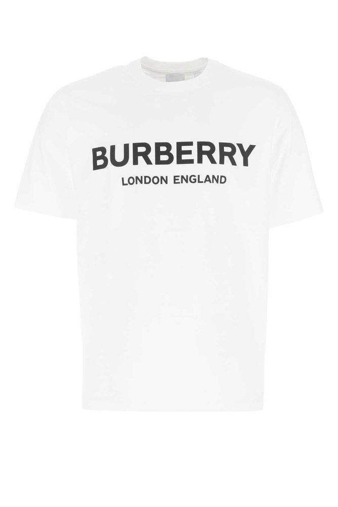 Burberry Logo Print Crewneck T-Shirt商品第1张图片规格展示