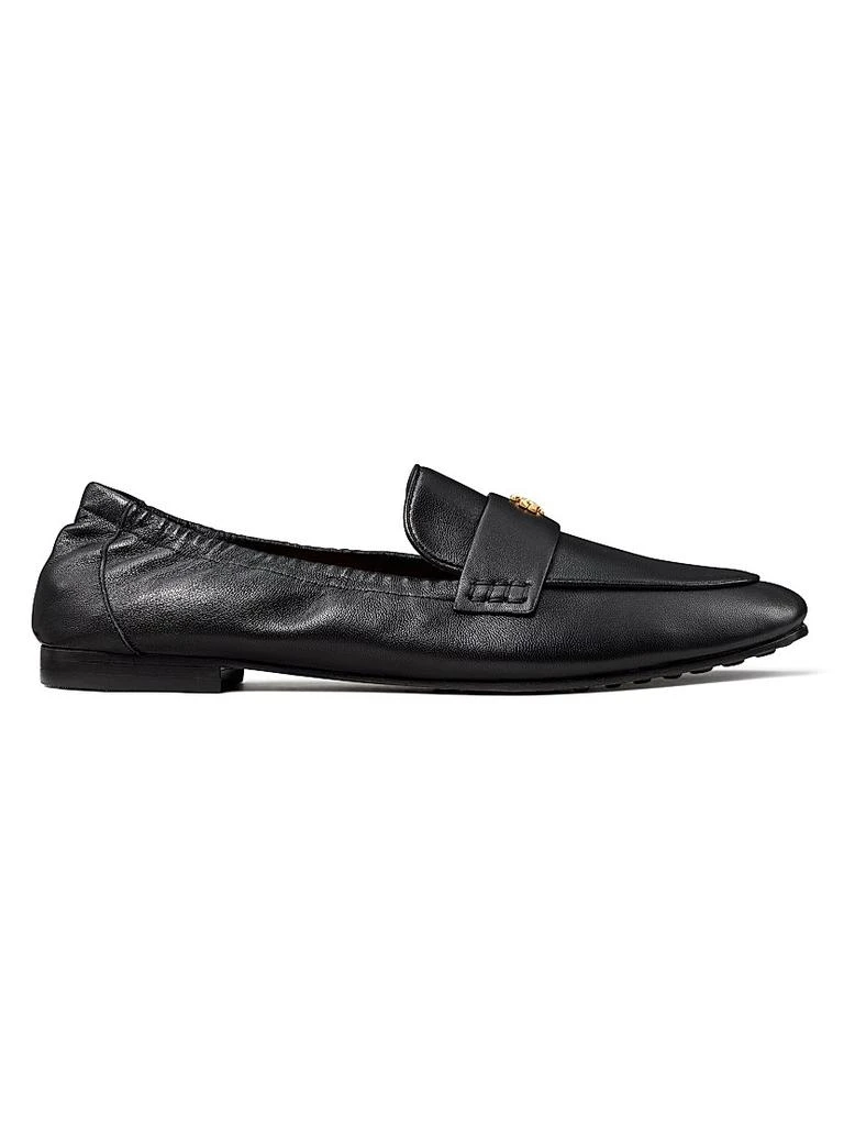 商品Tory Burch|Logo Leather Ballet Loafers,价格¥2217,第1张图片