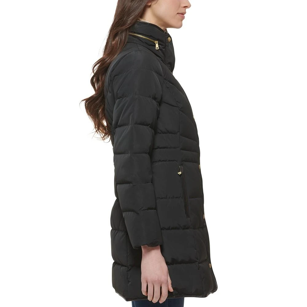 商品Cole Haan|Women's Faux-Fur Collar Down Puffer Coat,价格¥717,第4张图片详细描述