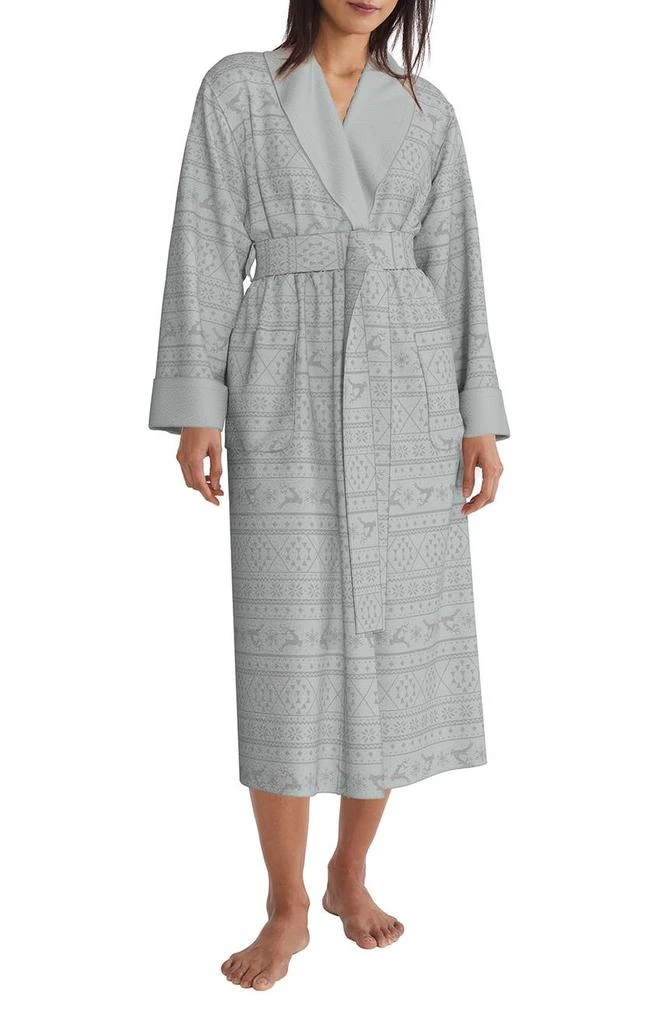 商品Carole Hochman|Novelty Burnout Plush Robe,价格¥111,第1张图片
