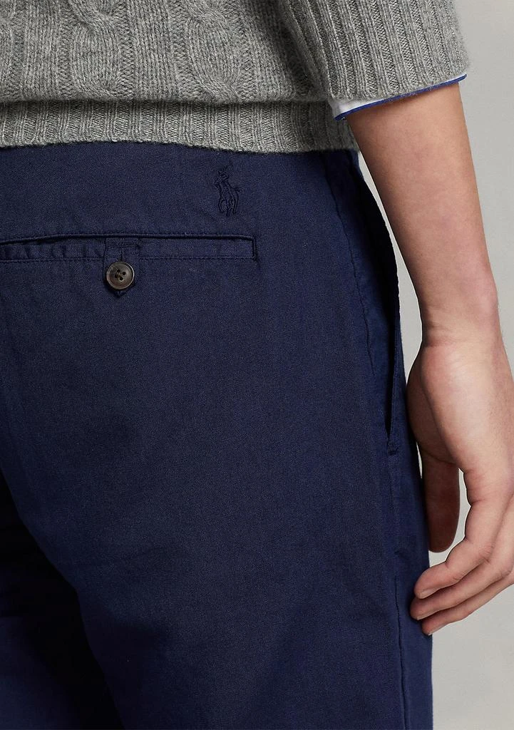 商品Ralph Lauren|Straight Fit Linen-Cotton Pants,价格¥510,第3张图片详细描述