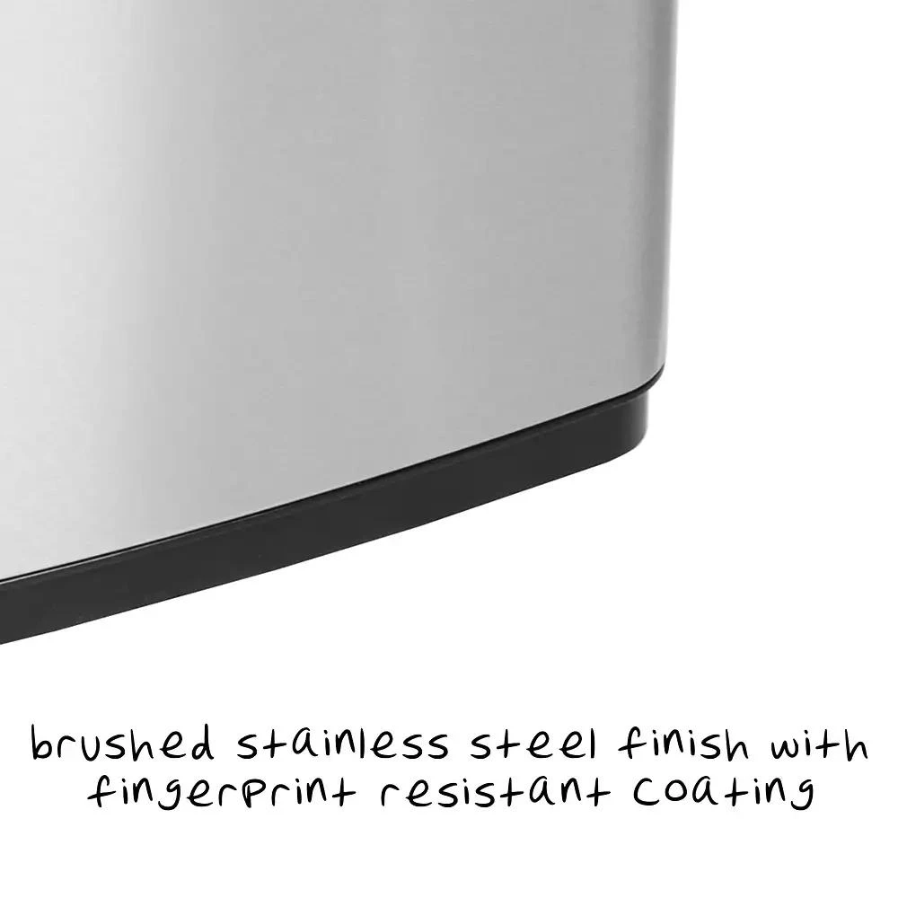 50L Stainless Steel Trash Can with Motion Sensor and Soft Close 商品