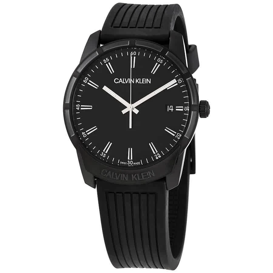 商品Calvin Klein|Evidence Quartz Black Dial Men's Watch K8R114D1,价格¥375,第1张图片