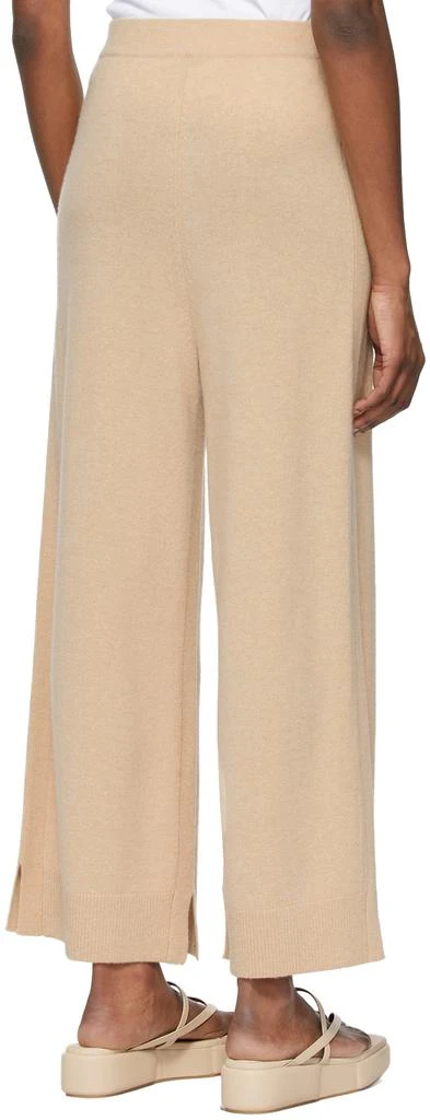 商品ROSETTA GETTY|Beige Cashmere Paneled Lounge Pants,价格¥2245,第3张图片详细描述