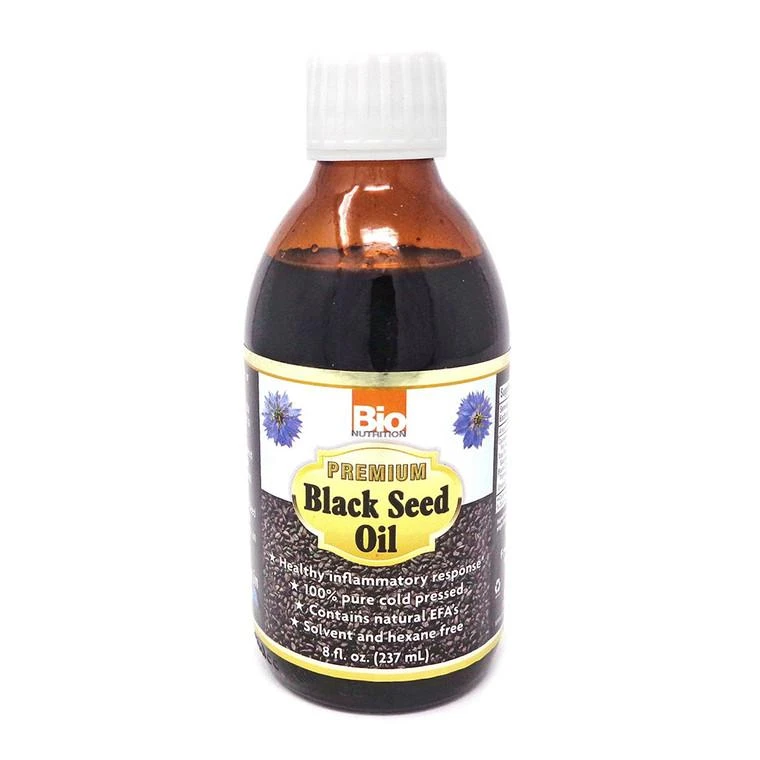 商品Bio Nutrition|Bio Nutrition Premium Black Seed Oil, 8 Oz,价格¥154,第1张图片