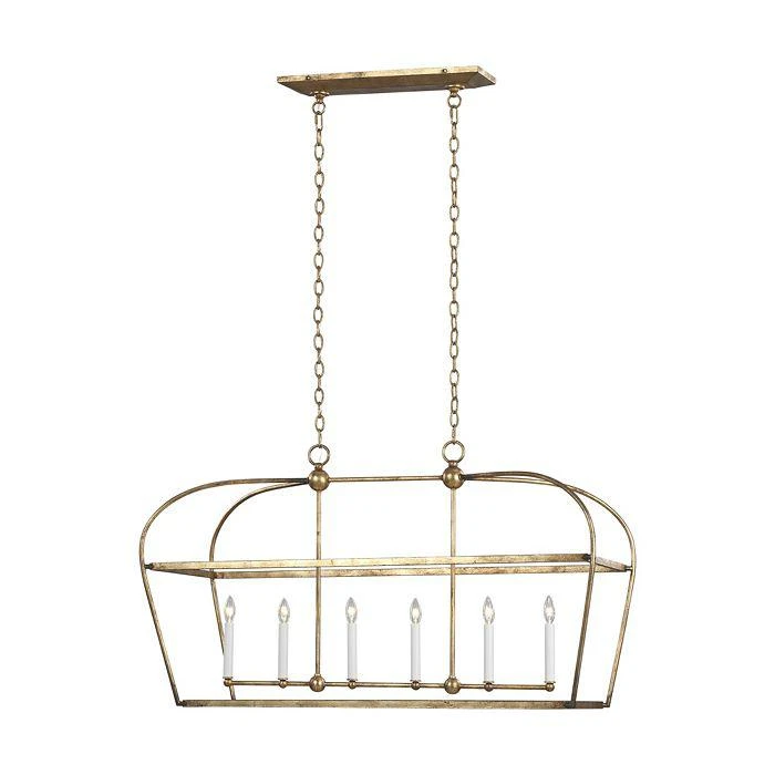 商品C&M by Chapman and Myers|Chapman & Myers Stonington 6 Light Linear Lantern,价格¥6442,第1张图片