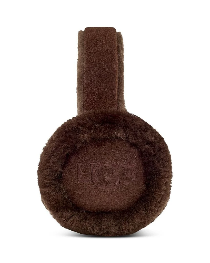 商品UGG|Embroidered Logo Shearling Earmuffs,价格¥610,第1张图片详细描述