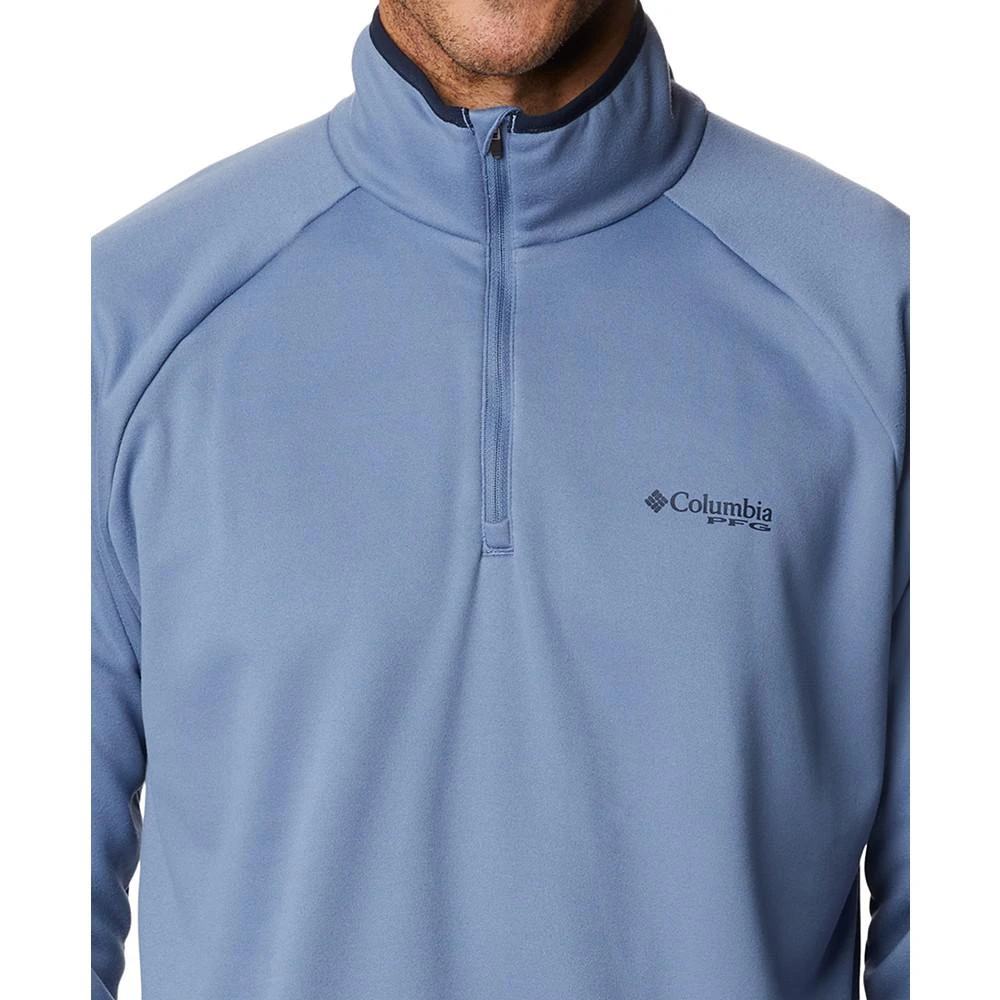 商品Columbia|Men's Terminal PFG Quarter-Zip Fleece Sweatshirt,价格¥161,第3张图片详细描述