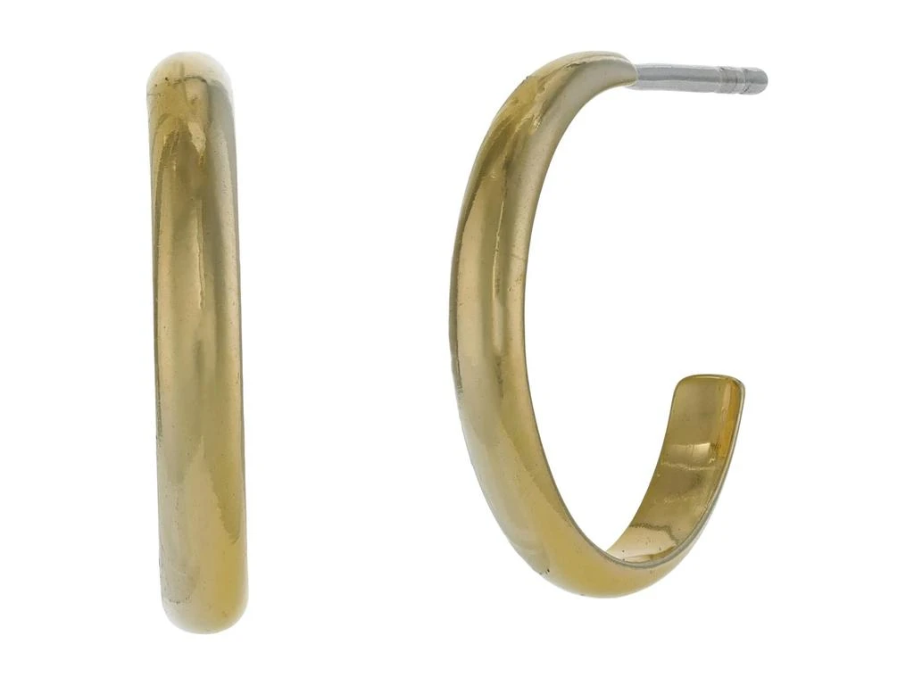 商品Madewell|Delicate Collection Demi-Fine 14k Plated Small Hoop Earrings,价格¥389,第1张图片