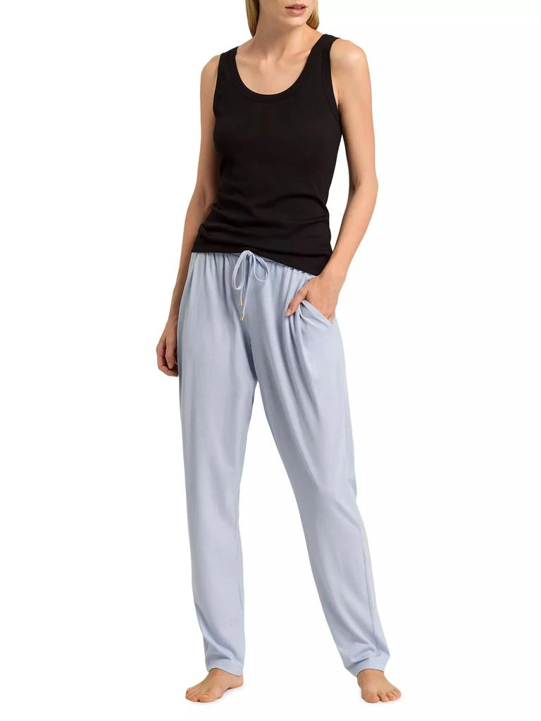 商品Hanro|Sleep And Lounge Ribbed Cotton Tank Top,价格¥443,第2张图片详细描述