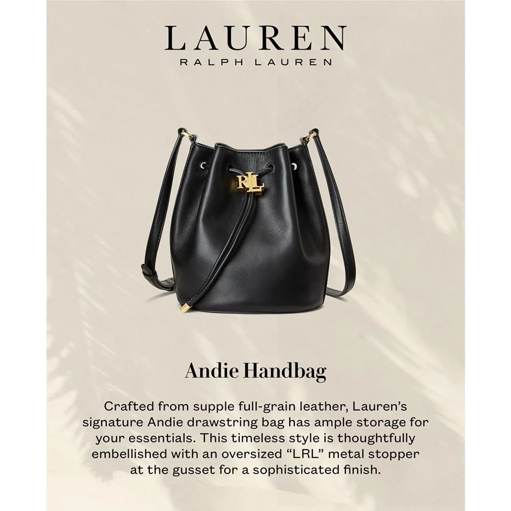 Women's Smooth Leather Medium Andie Drawstring Bag 商品