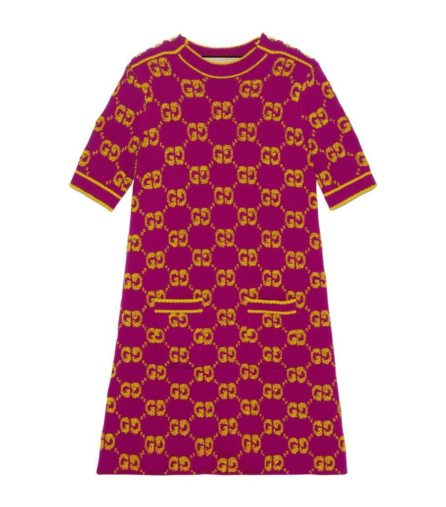 商品Gucci|Wool GG Mini Dress,价格¥12615,第1张图片