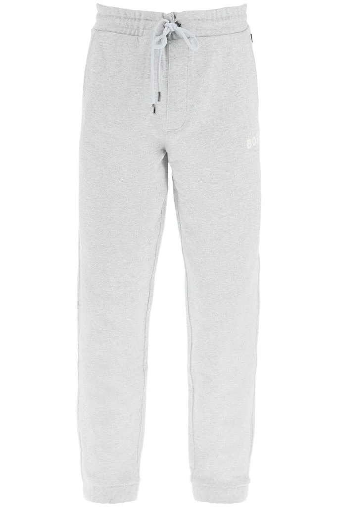 商品Hugo Boss|RUBBERIZED LOGO PRINT JOGGER PANTS,价格¥484,第1张图片