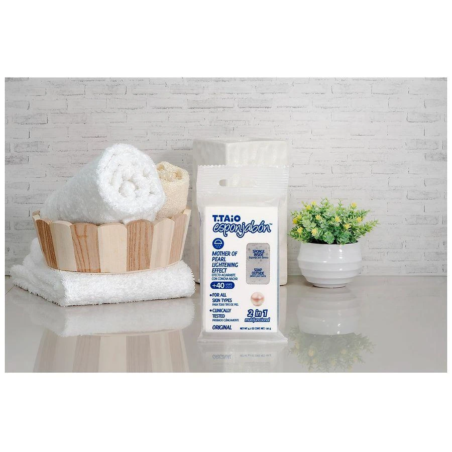 商品T.TAIO Esponjabon|Mother of Pearl Soap Sponge,价格¥43,第5张图片详细描述