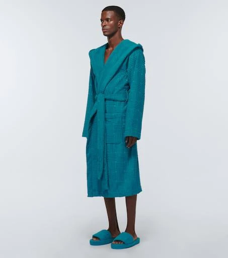 商品Bottega Veneta|纯棉毛巾布浴袍,价格¥5968,第2张图片详细描述