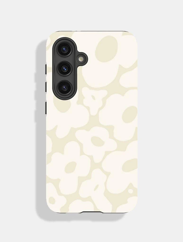 商品Skinnydip London|White Warped Flowers Ultra Protective Android Case,价格¥256,第1张图片