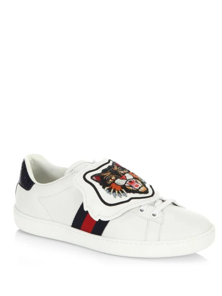 商品Gucci|New Ace Lion Patch Sneakers,价格¥5922,第1张图片