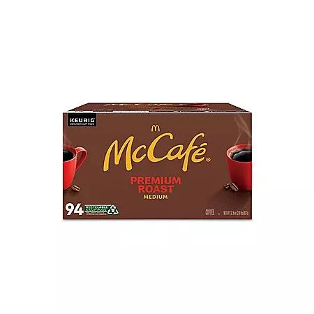 商品McCafe|McCafe Premium Medium Roast K-Cup Coffee Pods, 94 ct.,价格¥328,第2张图片详细描述