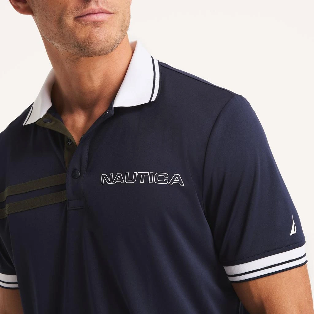 商品Nautica|Mens Navtech Classic Fit Polo,价格¥161,第5张图片详细描述