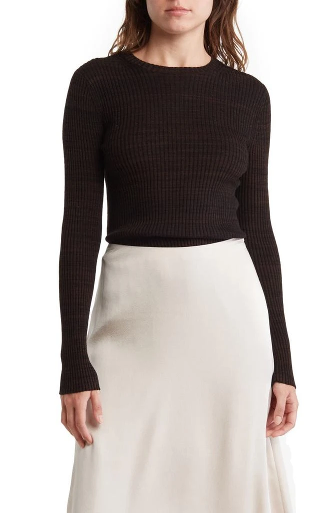 商品Vince|Marled Rib Crewneck Sweater,价格¥817,第1张图片