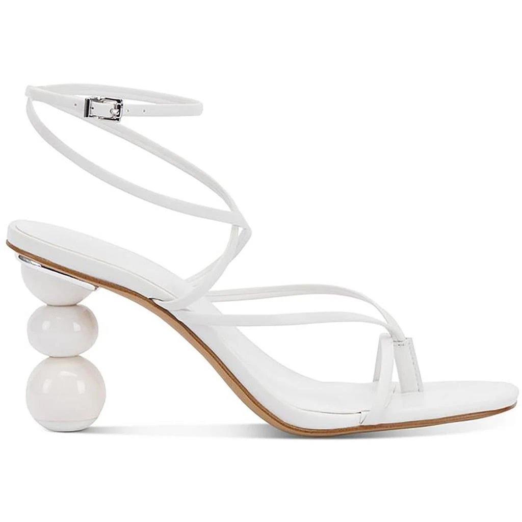 商品INC International|INC Womens Lilliana Faux Leather Toe Post Ankle Strap,价格¥109,第4张图片详细描述