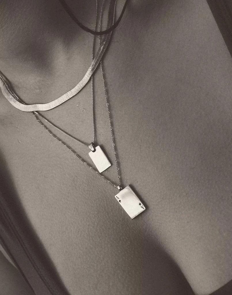 商品Madewell|Merewif Ace of Spades Necklace,价格¥872,第3张图片详细描述