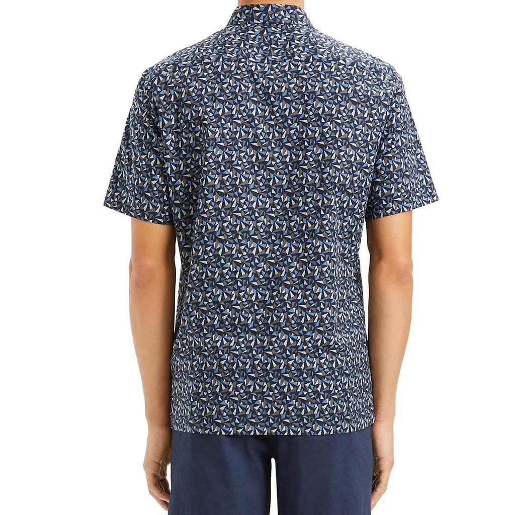 商品Theory|Theory Mens Collared Printed Button-Down Shirt,价格¥209,第2张图片详细描述