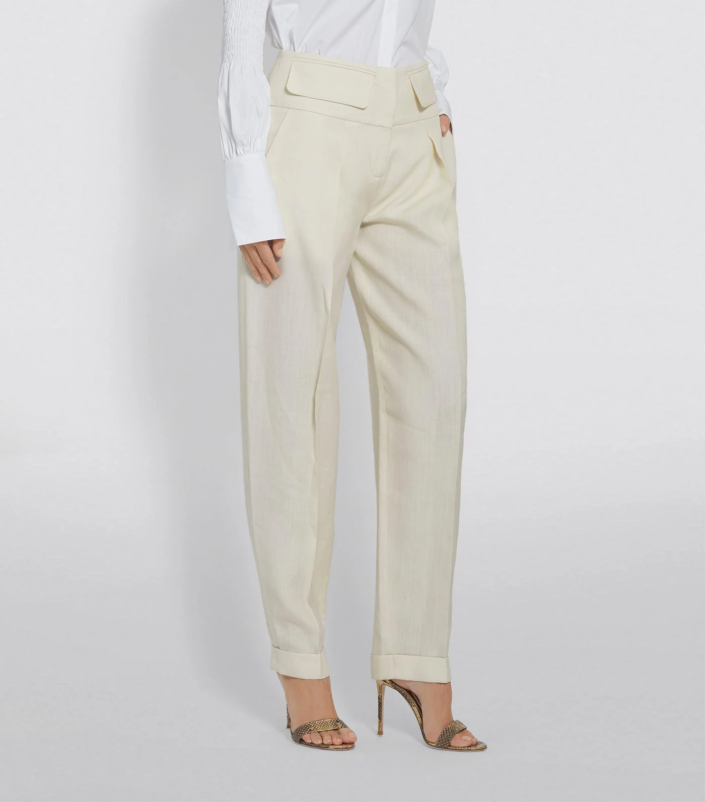 商品Victoria Beckham|Tapered Slim-Fit Trousers,价格¥3894,第2张图片详细描述