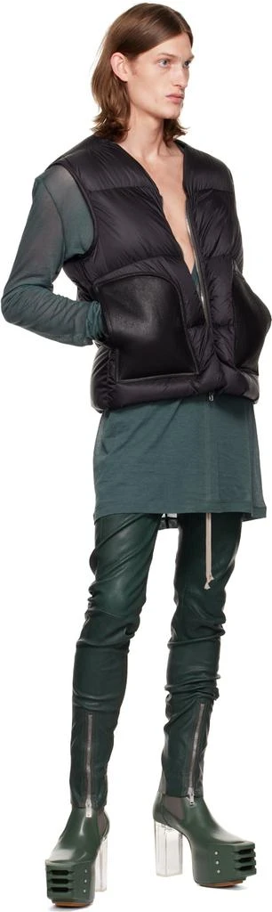 商品Rick Owens|Green Gary Leather Pants,价格¥10303,第4张图片详细描述