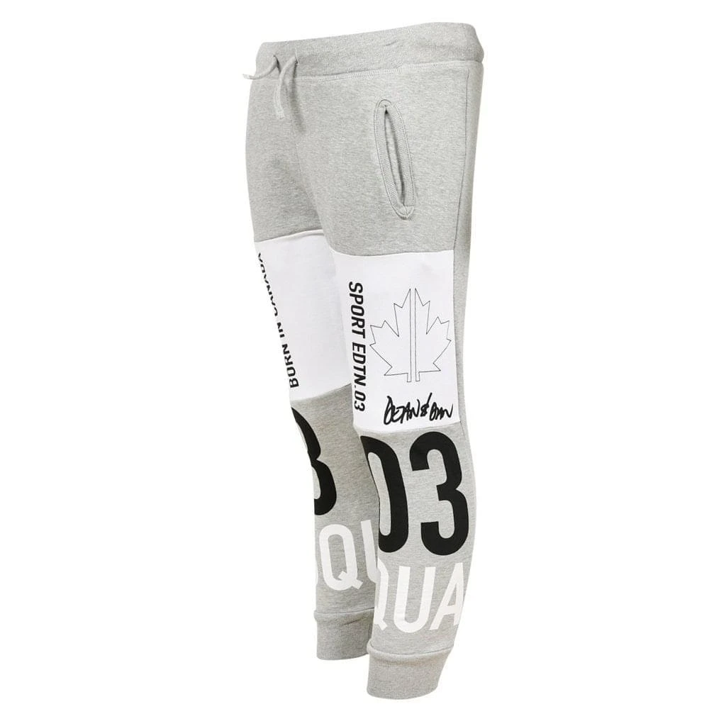 商品DSQUARED2|Sport Edition Jogging Bottoms Grey,价格¥634,第4张图片详细描述