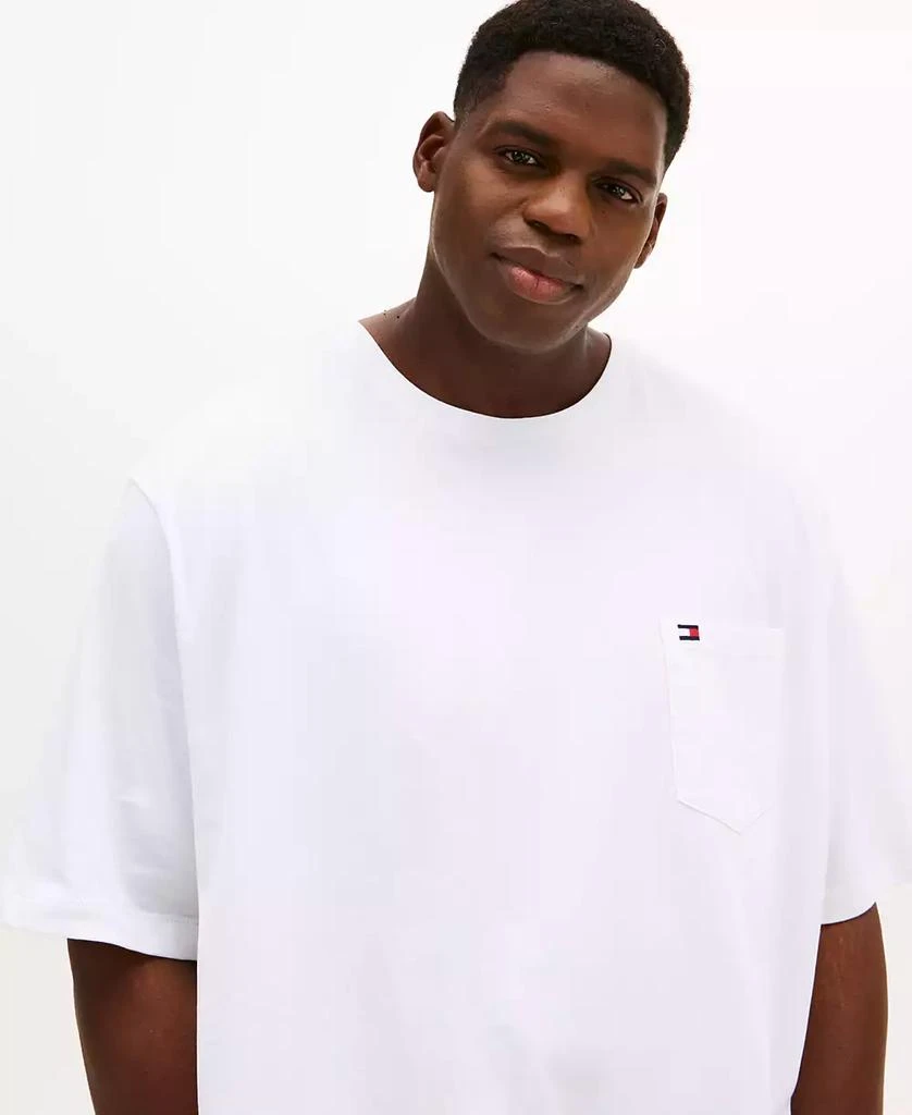 商品Tommy Hilfiger|Men's Big & Tall Tommy Crew Neck Pocket T-Shirt,价格¥141,第3张图片详细描述